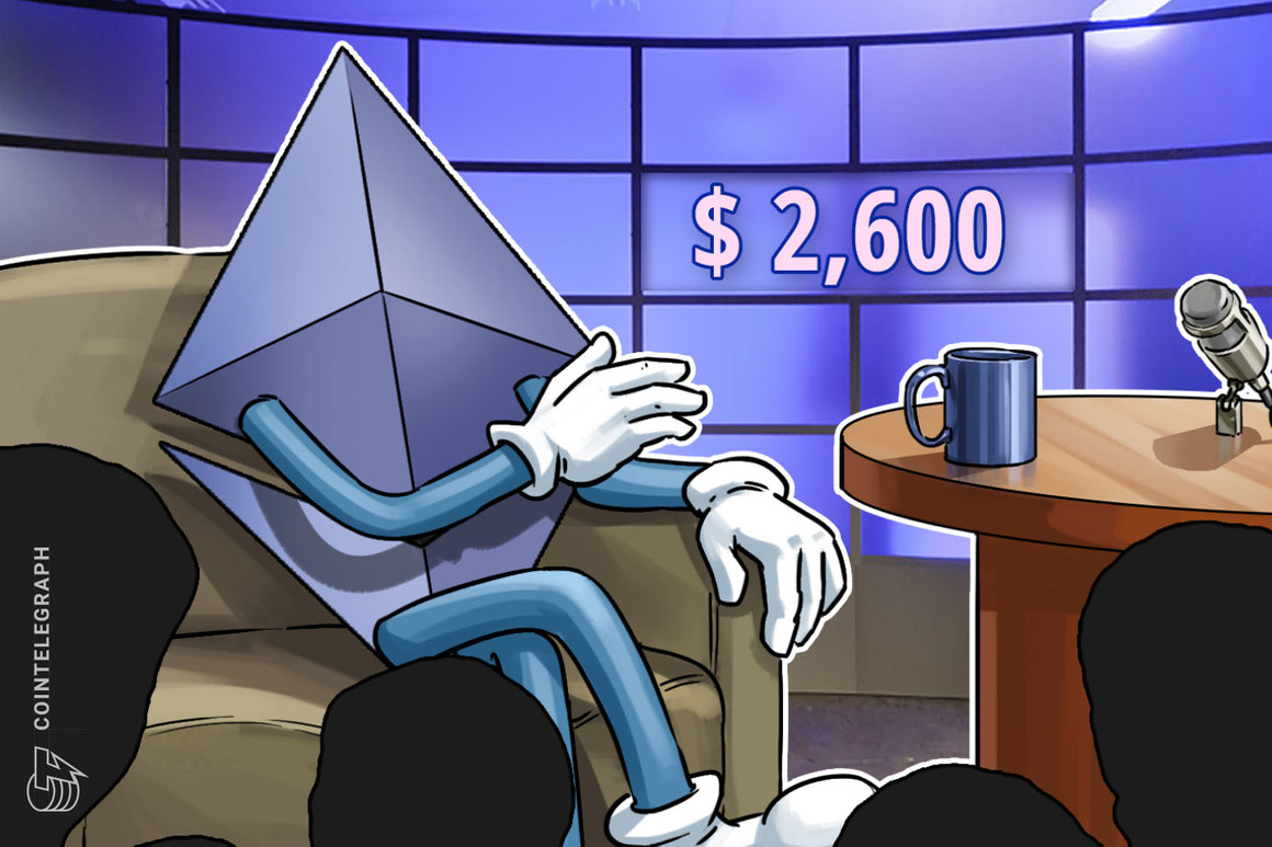 Ethereum worth bounce to $2.6K fails to excite neutral-to-bearish professional merchants