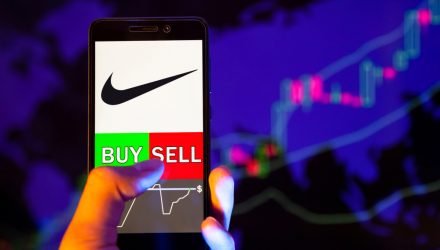 Nike Shares Surge, Lifting Client Sector ETFs