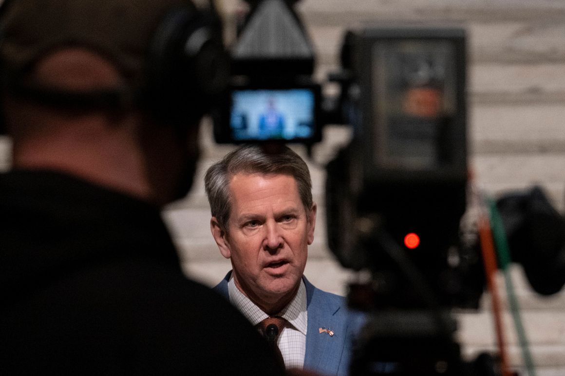Trump unloaded on Georgia’s GOP governor. However Brian Kemp continues to be standing.