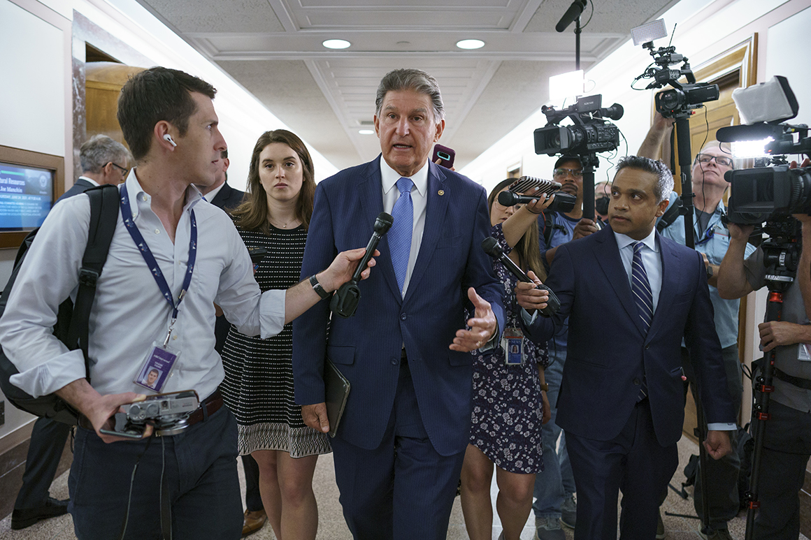 Manchin weighs one other time period as his affect peaks