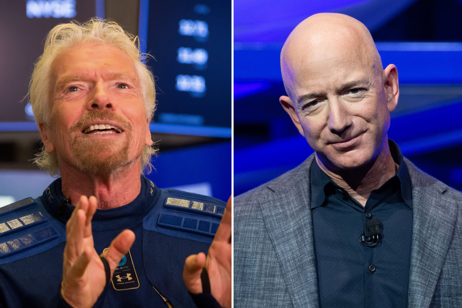 Bezos’ Blue Origin vs. Branson’s Virgin Galactic