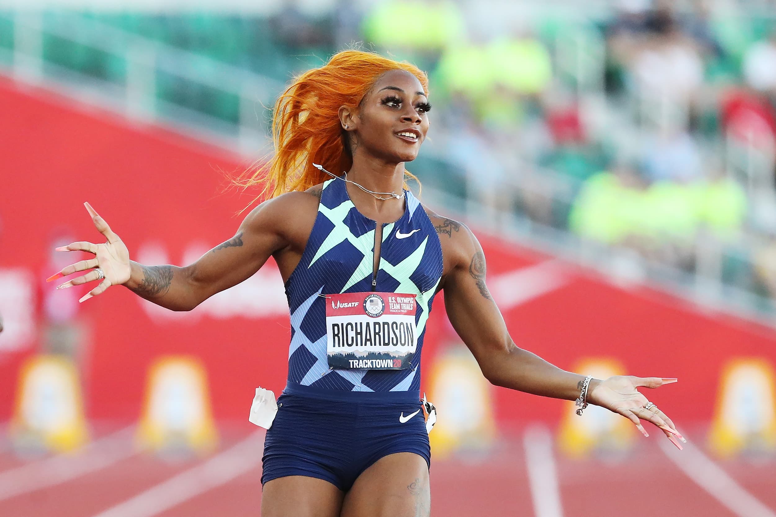 Sha’Carri Richardson suspended from U.S. Olympic crew for marijuana