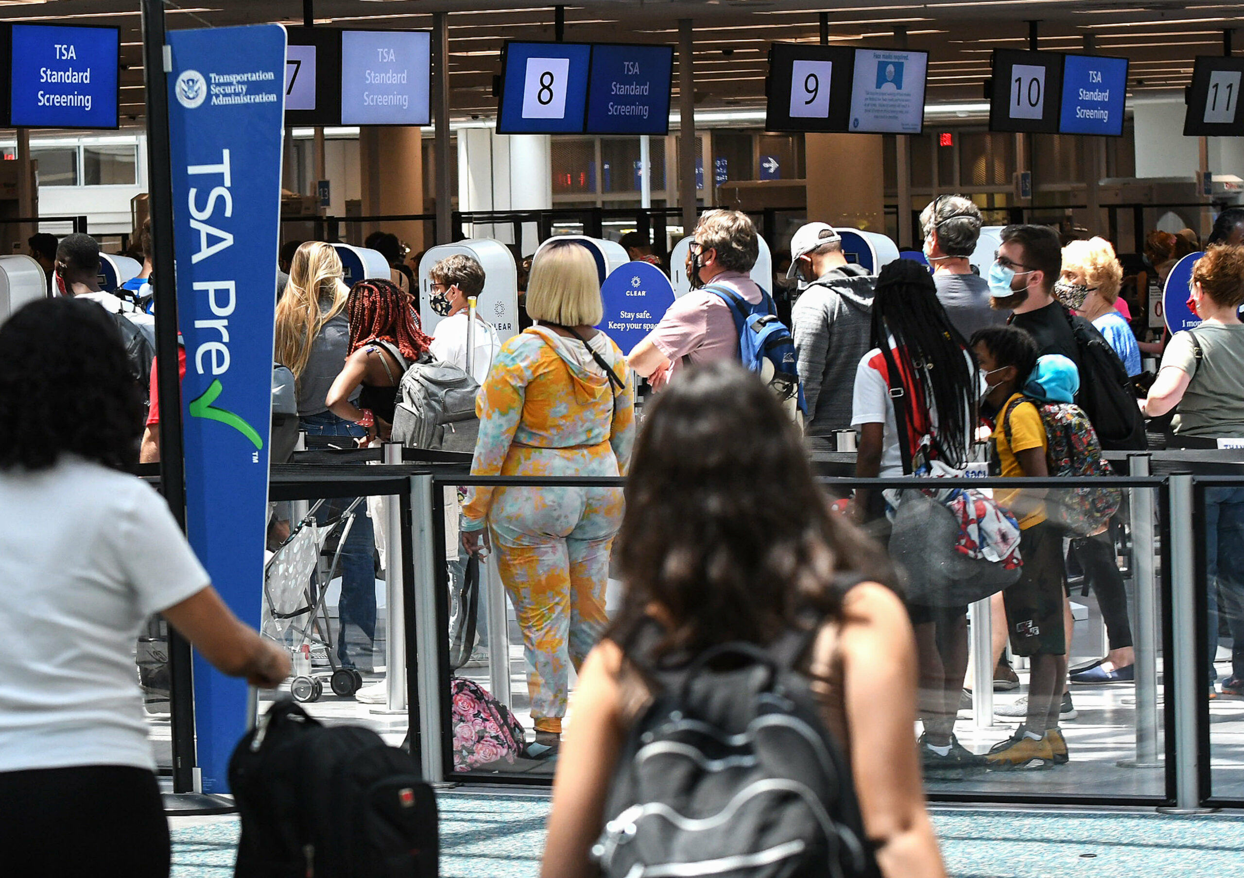 TSA screenings surpass 2019 ranges in pandemic first