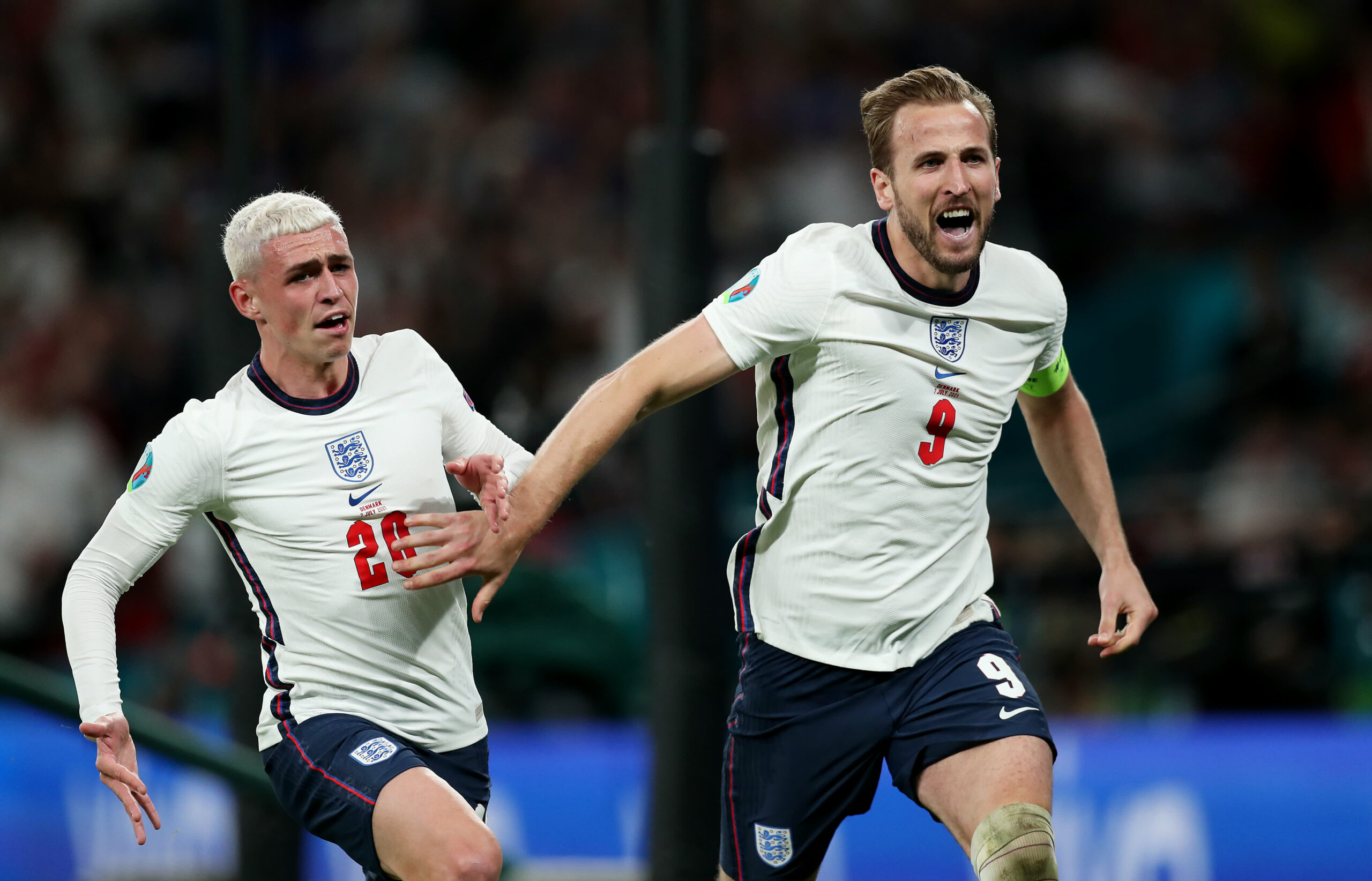 England to face Italy in last after beating Denmark 2-1
