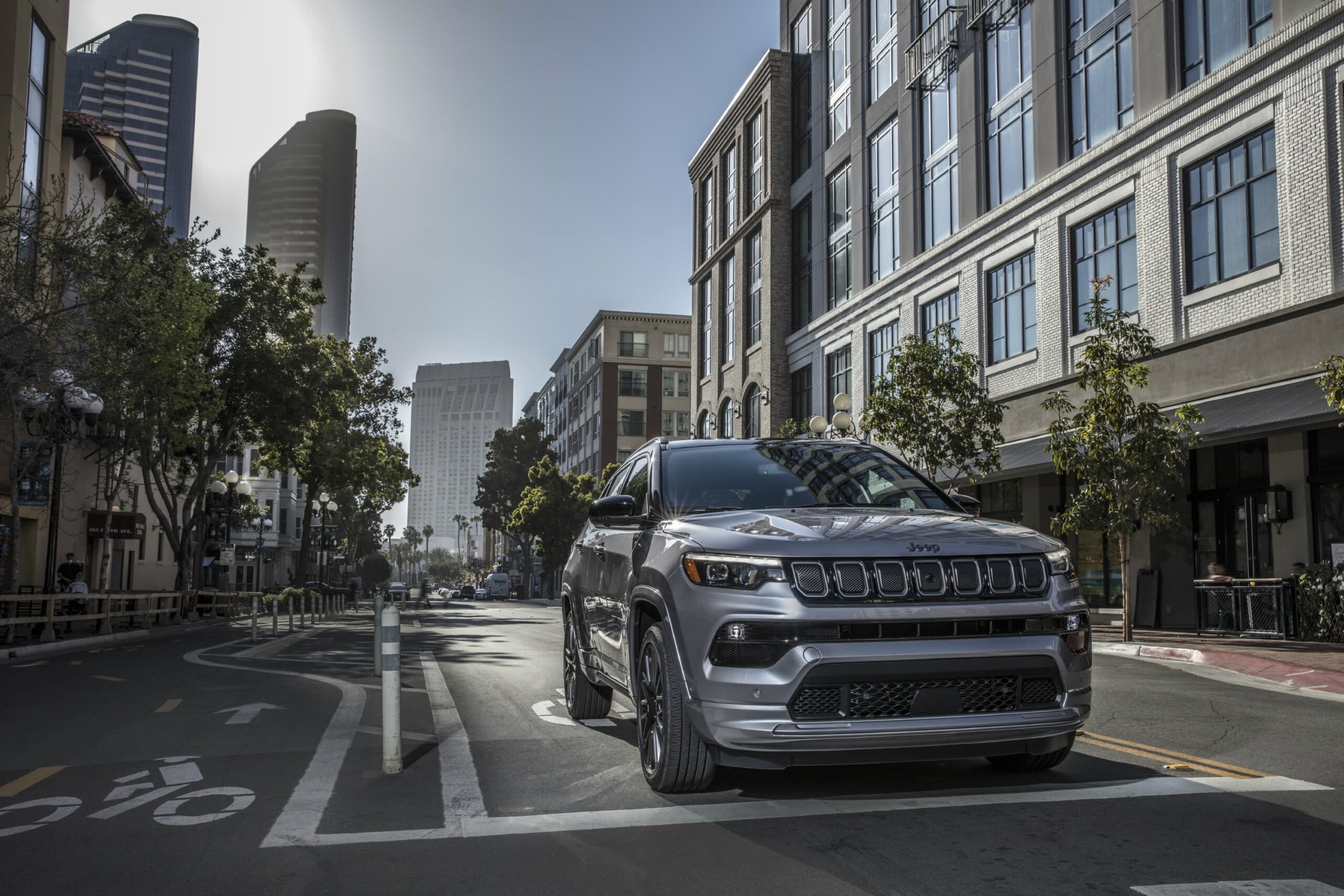 Jeep unveils new small Compass SUV forward of EV push
