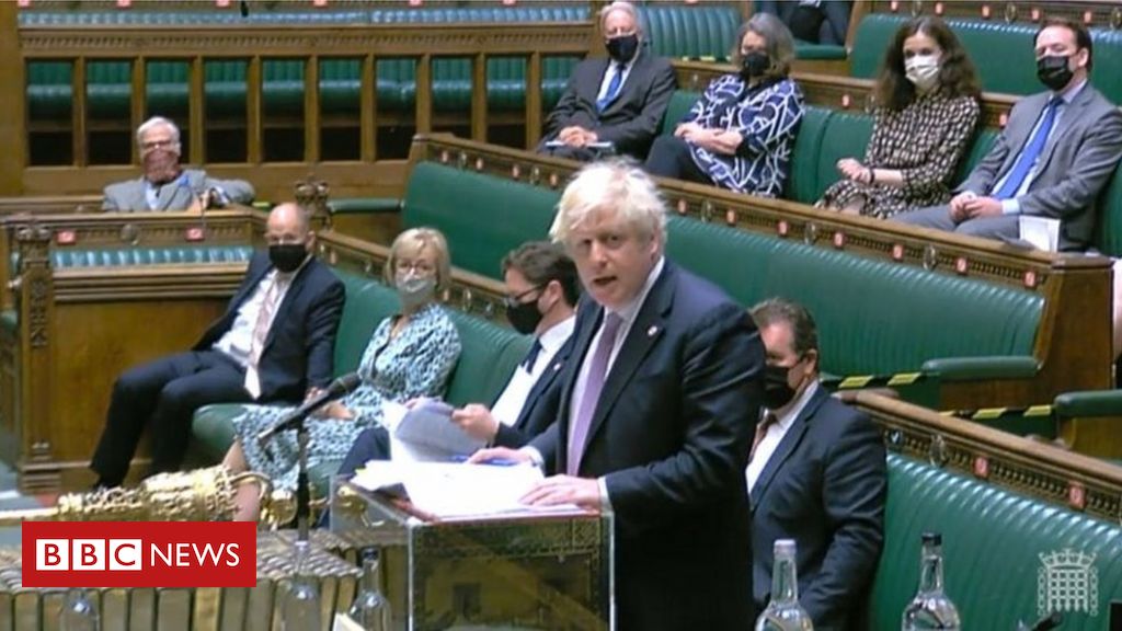 Boris Johnson defends the lifting Covid roadmap as cheap