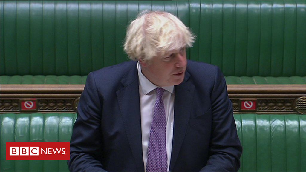 Boris Johnson on reducing UK overseas help spending ranges