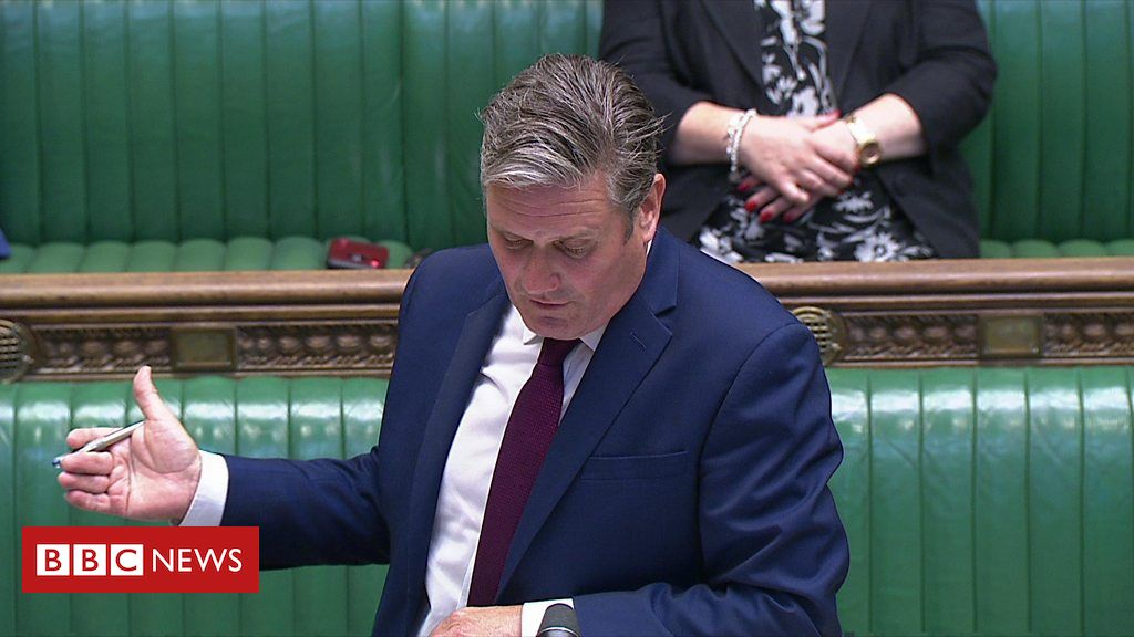 PMQs: Starmer and Johnson and PM’s Covid phrases on pensioners
