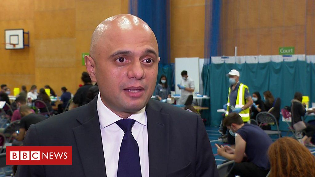 Sajid Javid calls on youthful individuals to have Covid vaccines Sajid Javid calls on youthful individuals to have Covid vaccines