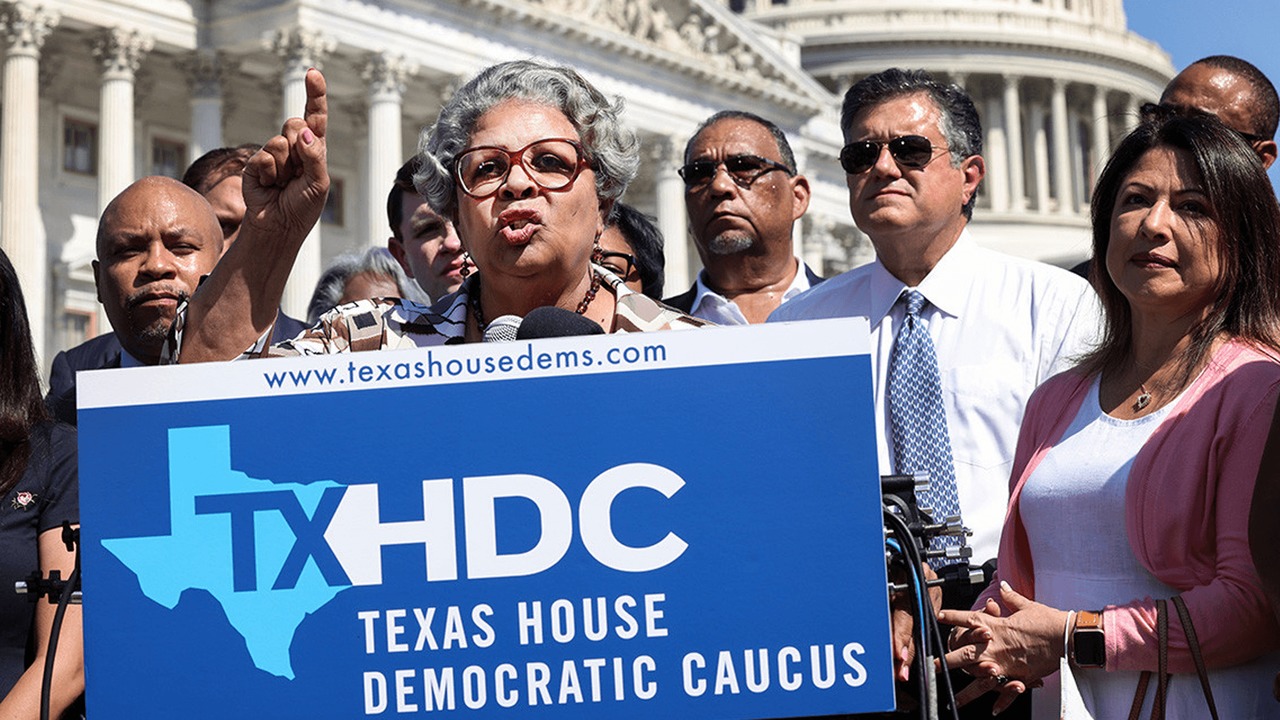 Texas Dems urge voting rights motion in D.C. amid threats of arrest for skipping city