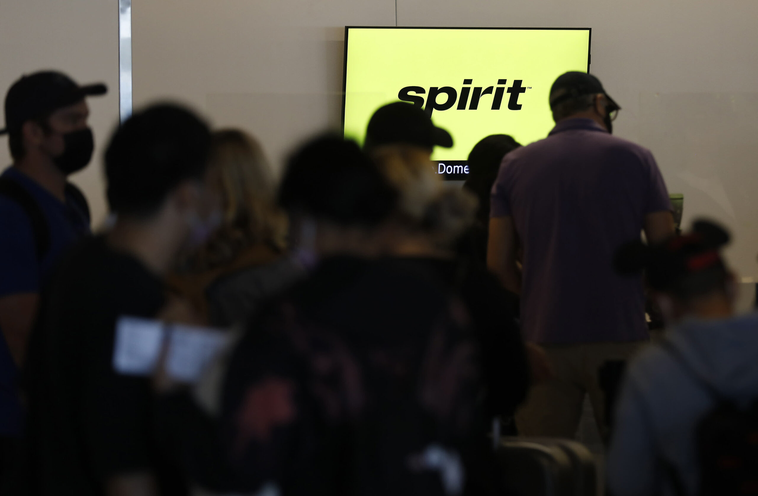 Spirit Airways cancels half of Thursday flights