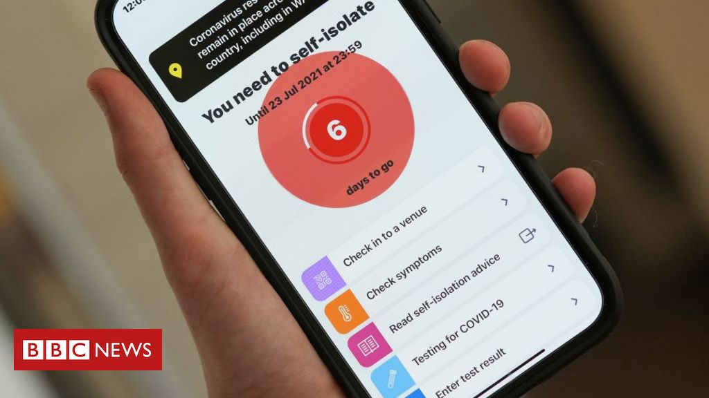 Covid: NHS app in England and Wales tweaked to inform fewer contacts