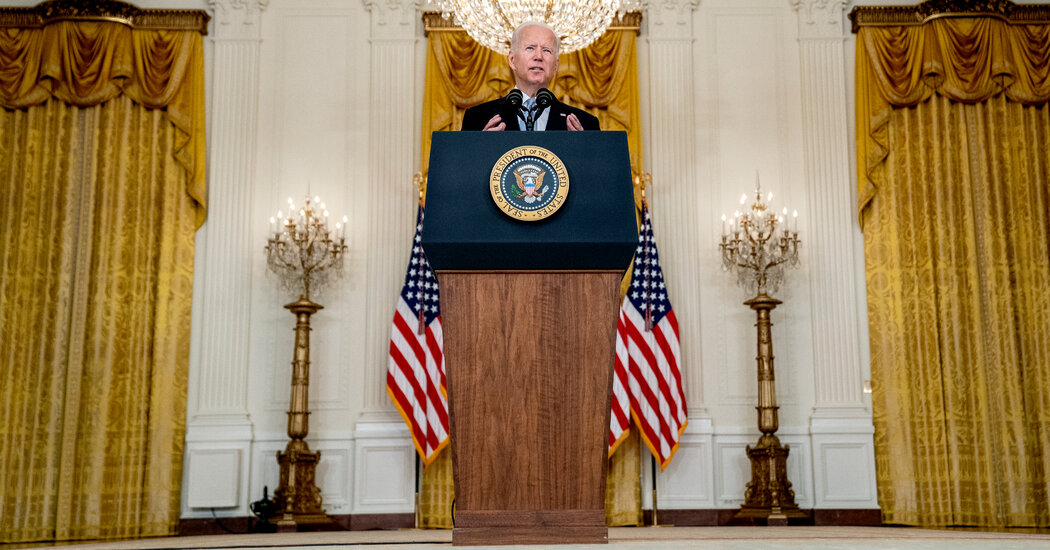 Learn the Full Transcript of Biden’s Afghanistan Speech