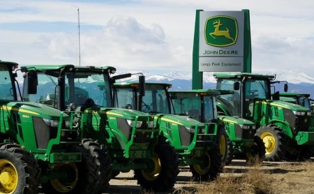 Deere lifts 2021 forecast on stable demand for farm, development gear