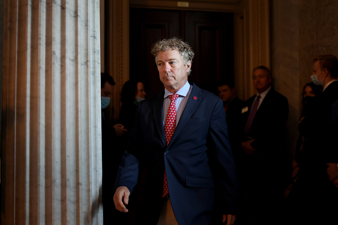 Rand Paul reduce off from YouTube for every week following criticism of face masks