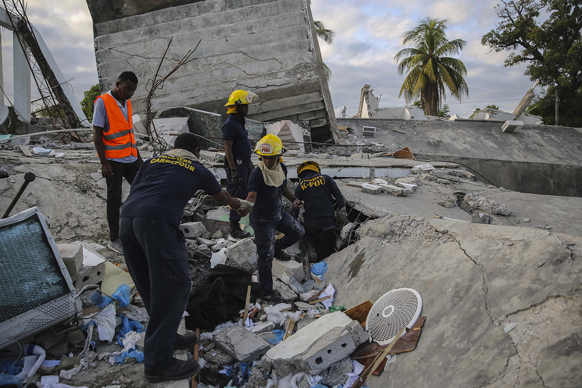 Loss of life toll from Haiti earthquake rises to 1,297