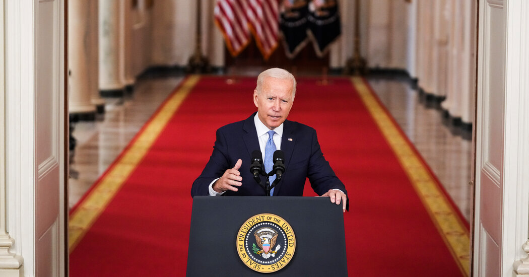 Biden’s Speech on Withdrawal From Afghanistan: Full Transcript