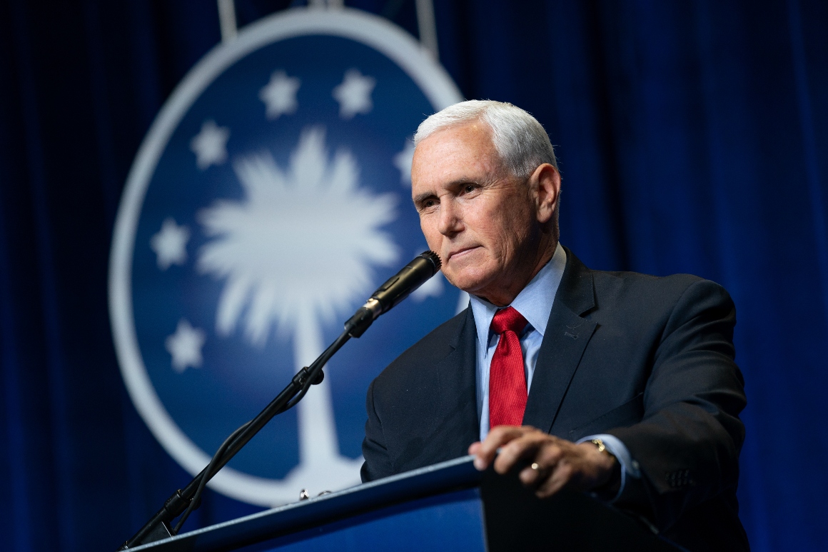 Pence returns to the arena — as a podcaster
