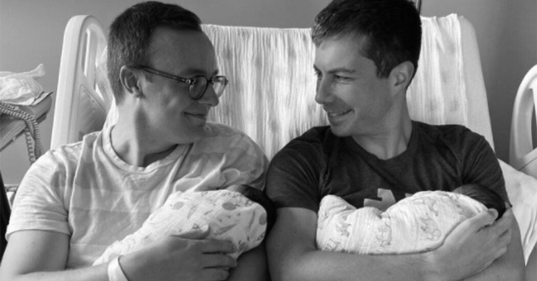 Pete and Chasten Buttigieg Welcome 2 Kids to Their Household