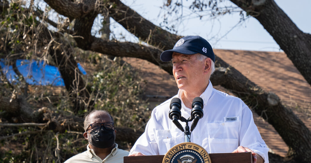 Biden to Go to Northeast Flood Zones as Demand Grows for Local weather Motion