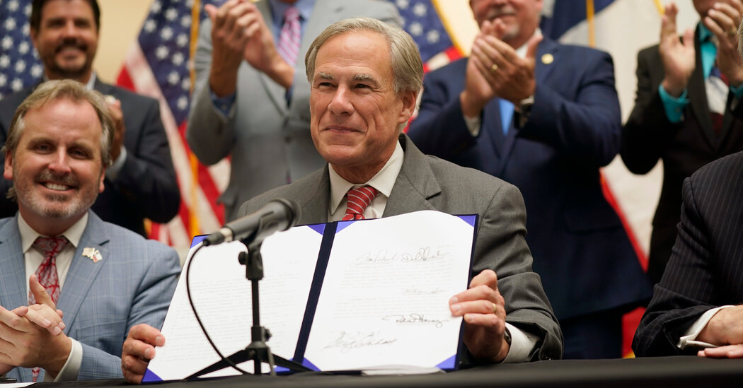 Abbott Indicators Texas Election Legislation, Ending a Fierce Voting Rights Battle
