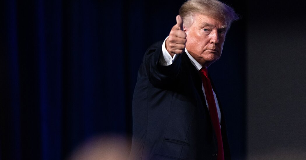 Trump Produces a Week of Mixed Messaging as He Tries to Attack Biden