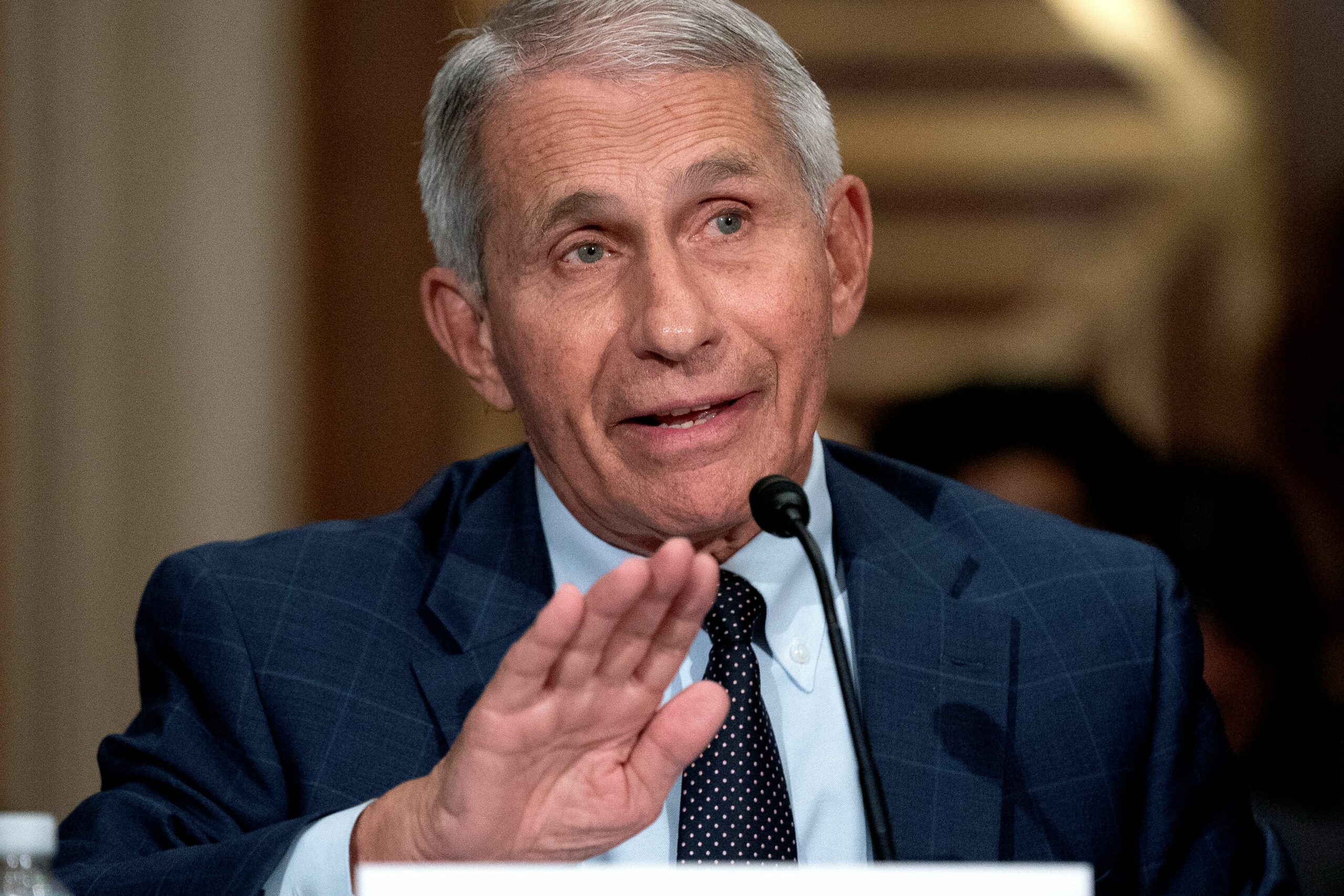 Fauci says he wouldn’t be stunned if full routine is three doses