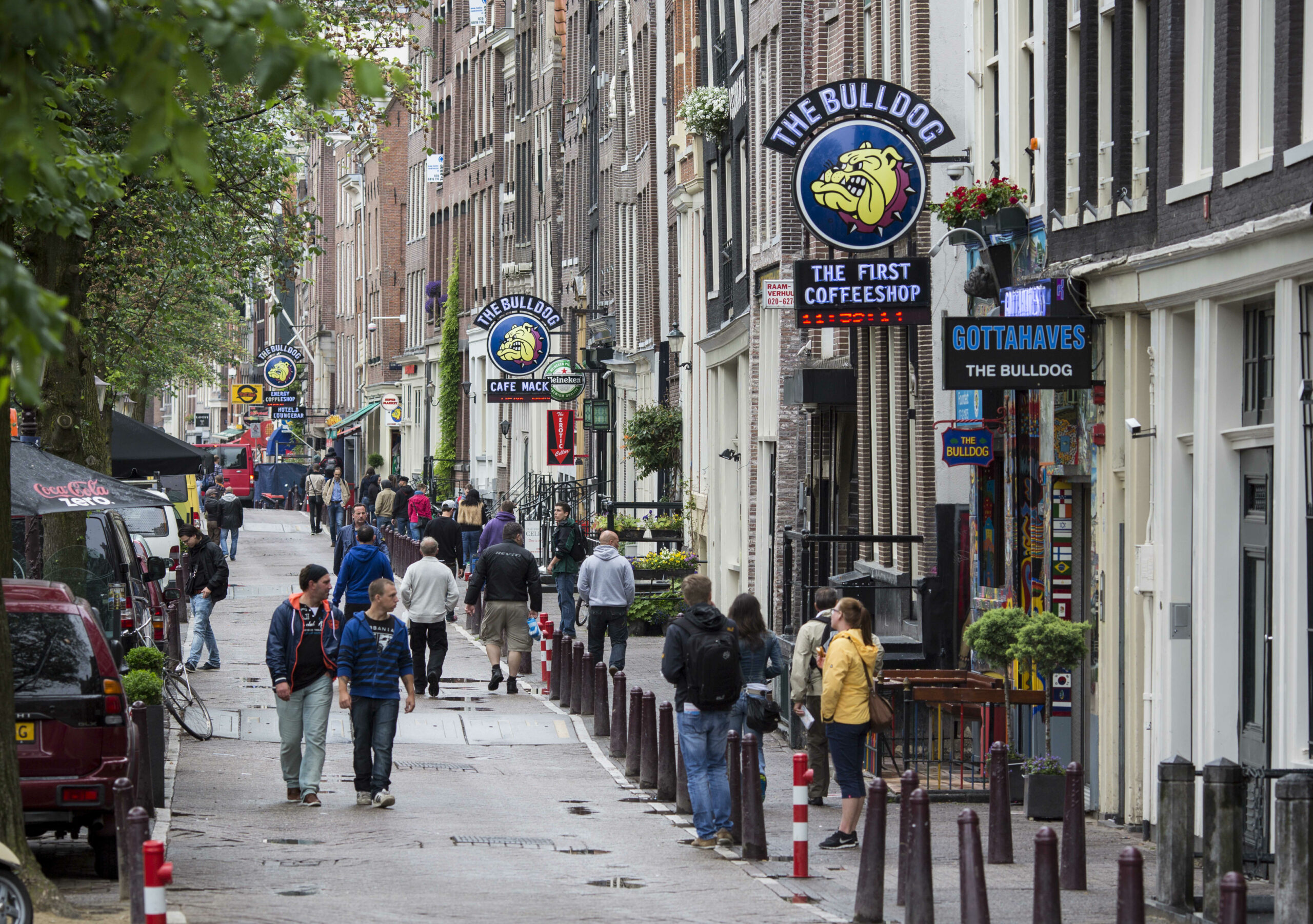 Amsterdam’s coffeeshops reel from low tourist numbers this summer