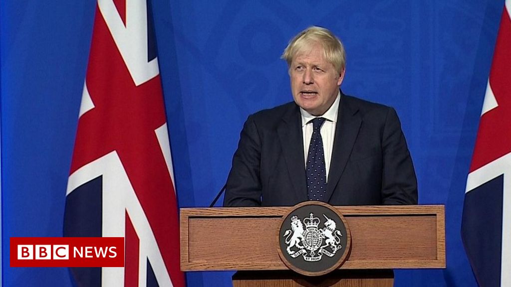 Covid: Boris Johnson on Covid plans and restrictions
