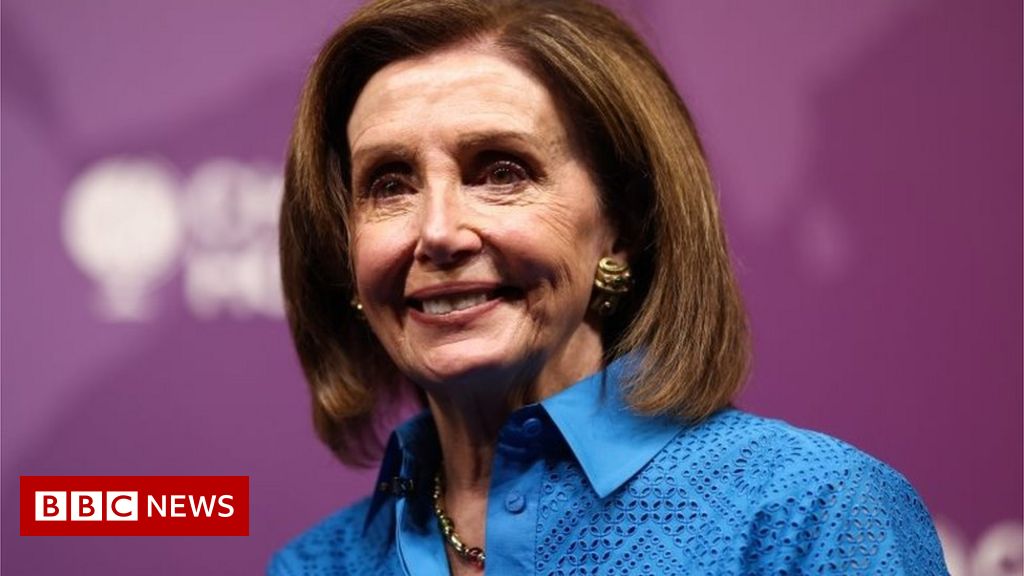 US politician Nancy Pelosi heads to Chorley, Lancashire for G7 summit