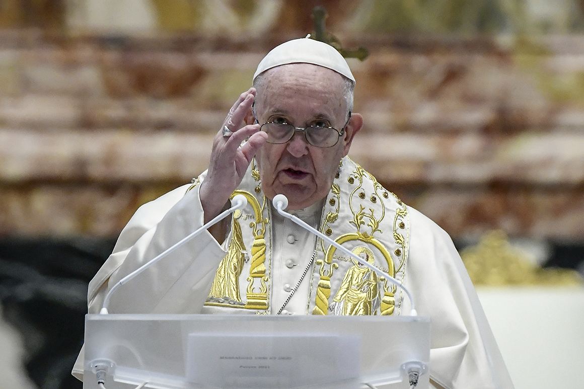 Pope: No place for politics in Biden Communion flap
