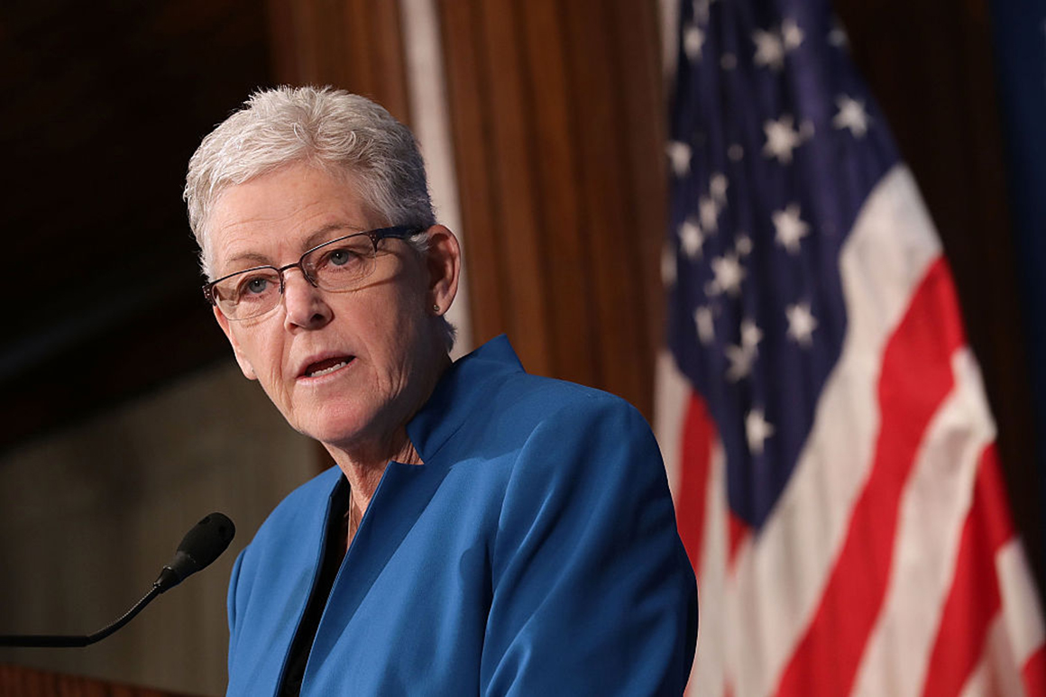 Gina McCarthy softens ground on climate as reconciliation bill teeters