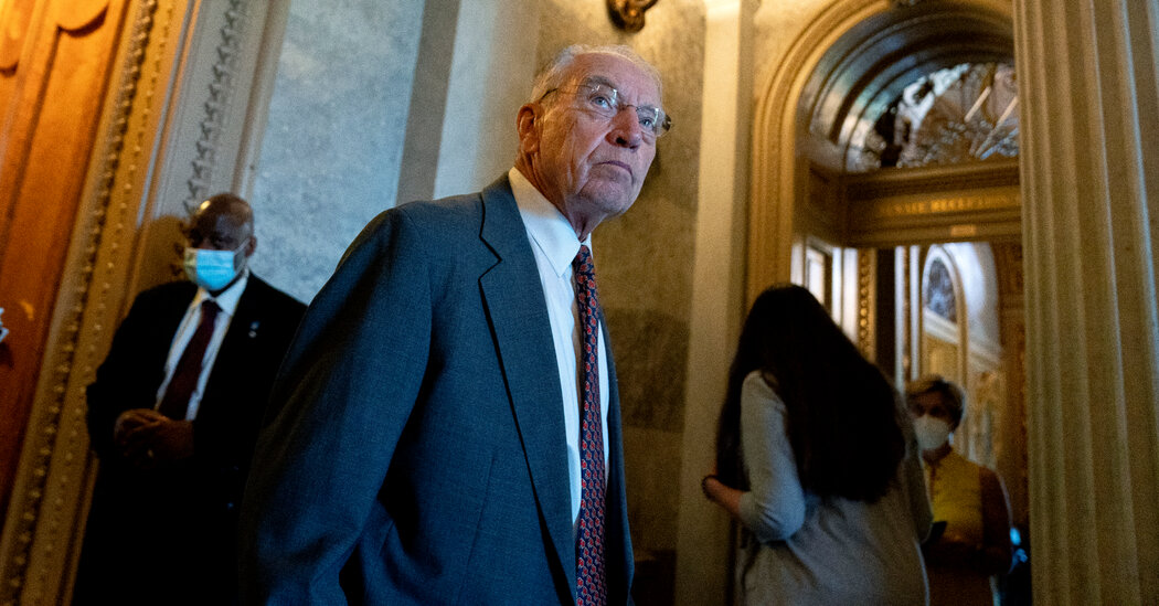 Grassley Will Run for 8th Term in Senate