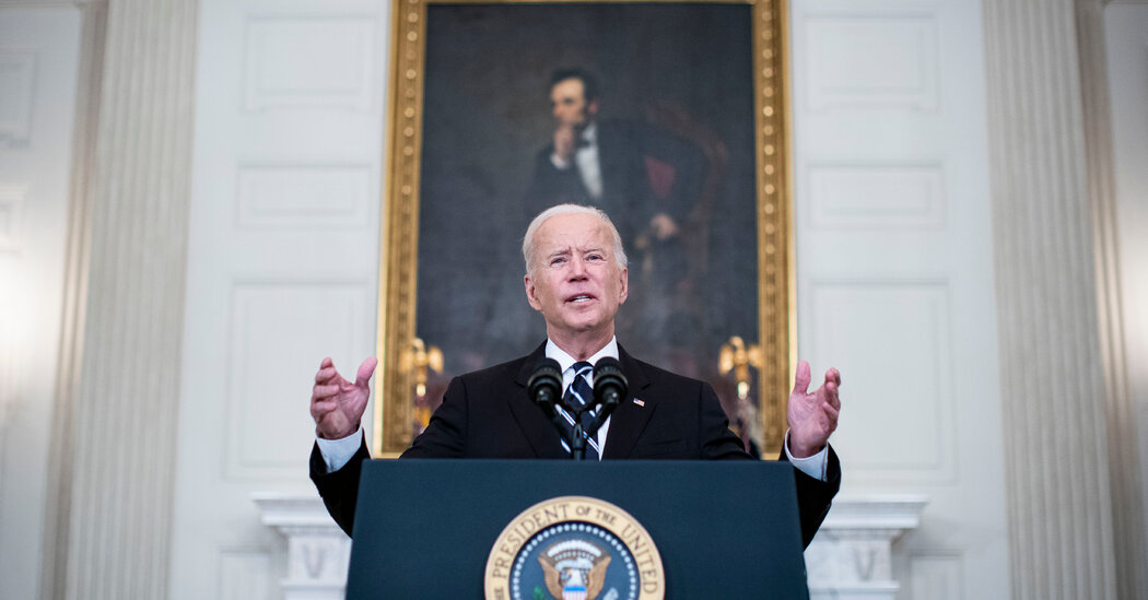 Biden Mandates Vaccines for Workers, Saying, ‘Our Patience Is Wearing Thin’