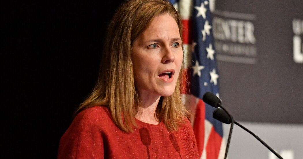 Amy Coney Barrett Says Supreme Court’s Work Not Affected By Politics