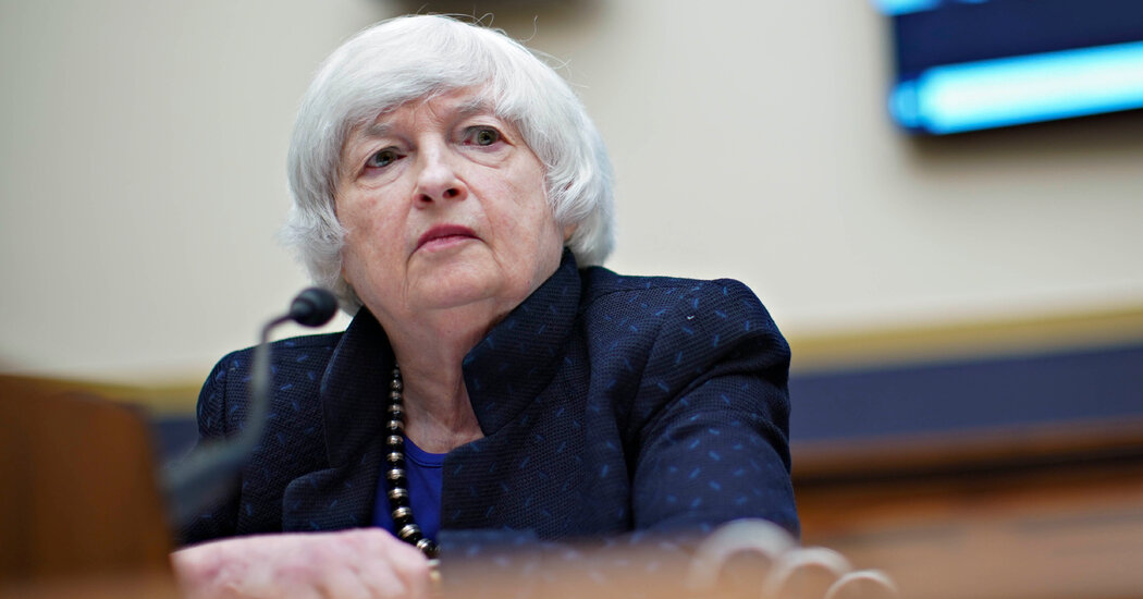 Janet Yellen says she supports eliminating the debt limit.