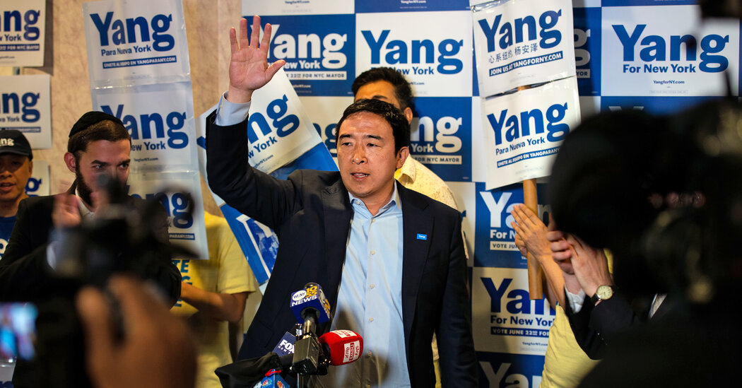 Andrew Yang Says He Left Democratic Party to Become Independent