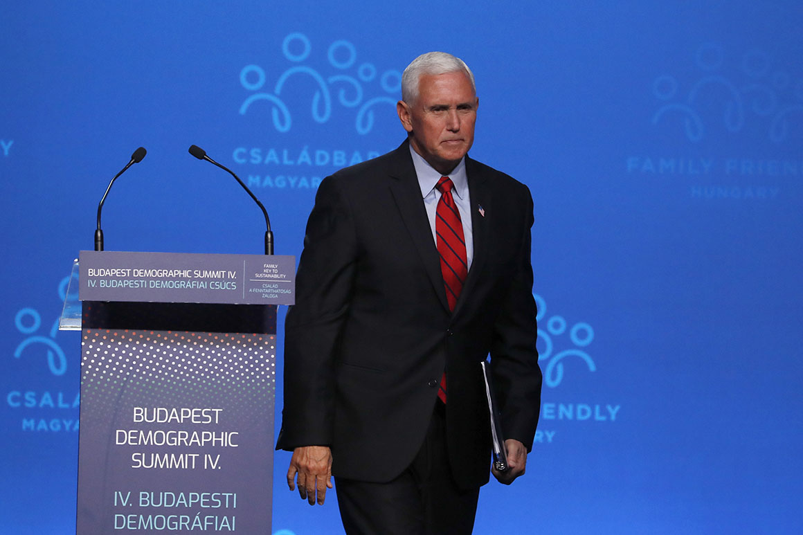 Pence plans return trip to Iowa in November