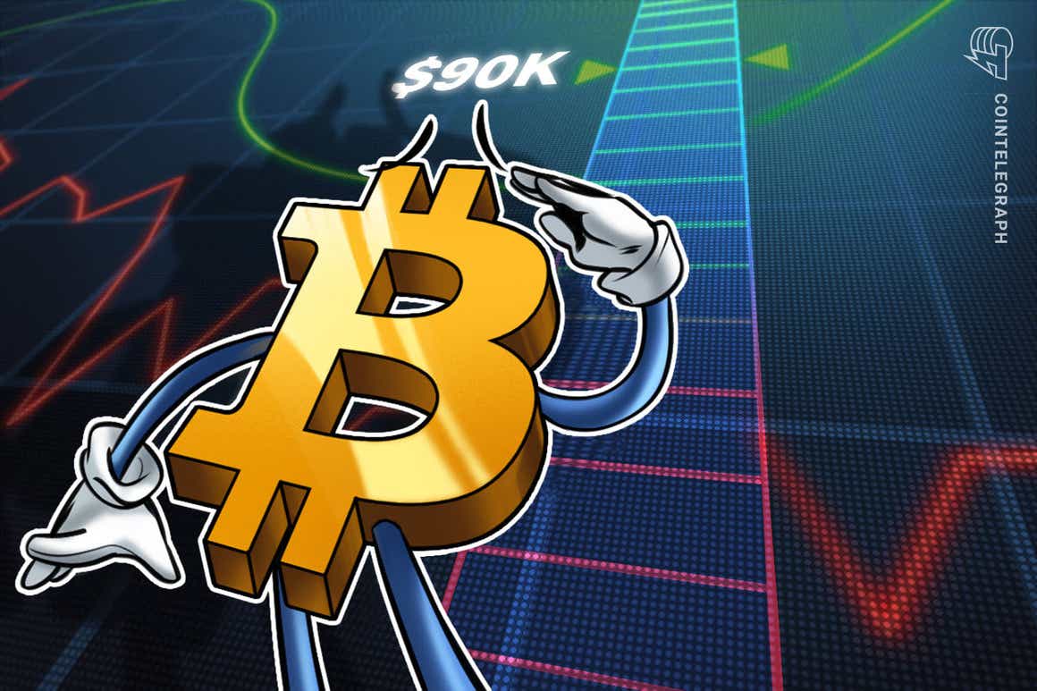 BTC price ‘on the way to $90K’ — 5 things to watch in Bitcoin this wekk