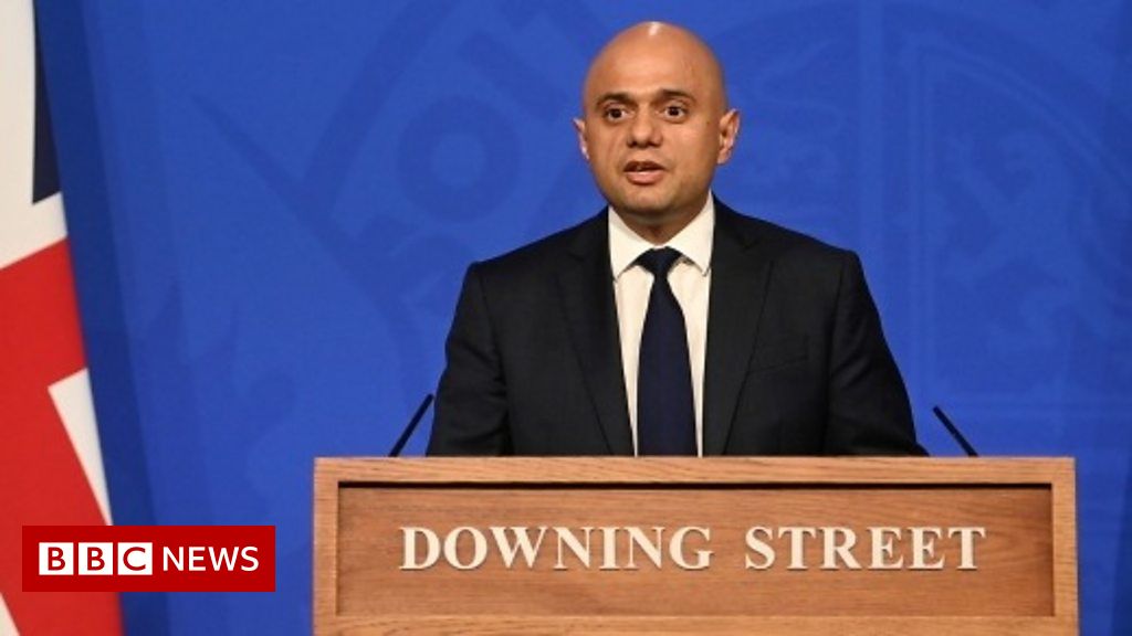 Covid: Sajid Javid encourages take up of booster jabs
