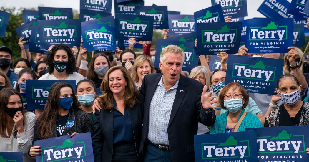 Terry McAuliffe’s Other Obstacle in Virginia Race: Democrats’ Apathy