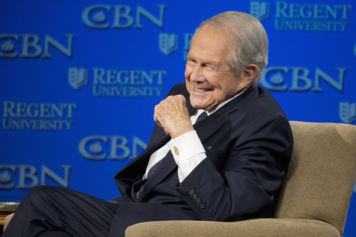 Pat Robertson steps down as host of long-running ‘700 Club’