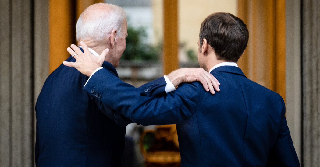 Biden Eases Fray with France and Savors Meeting with Pope as Europe Trip Begins
