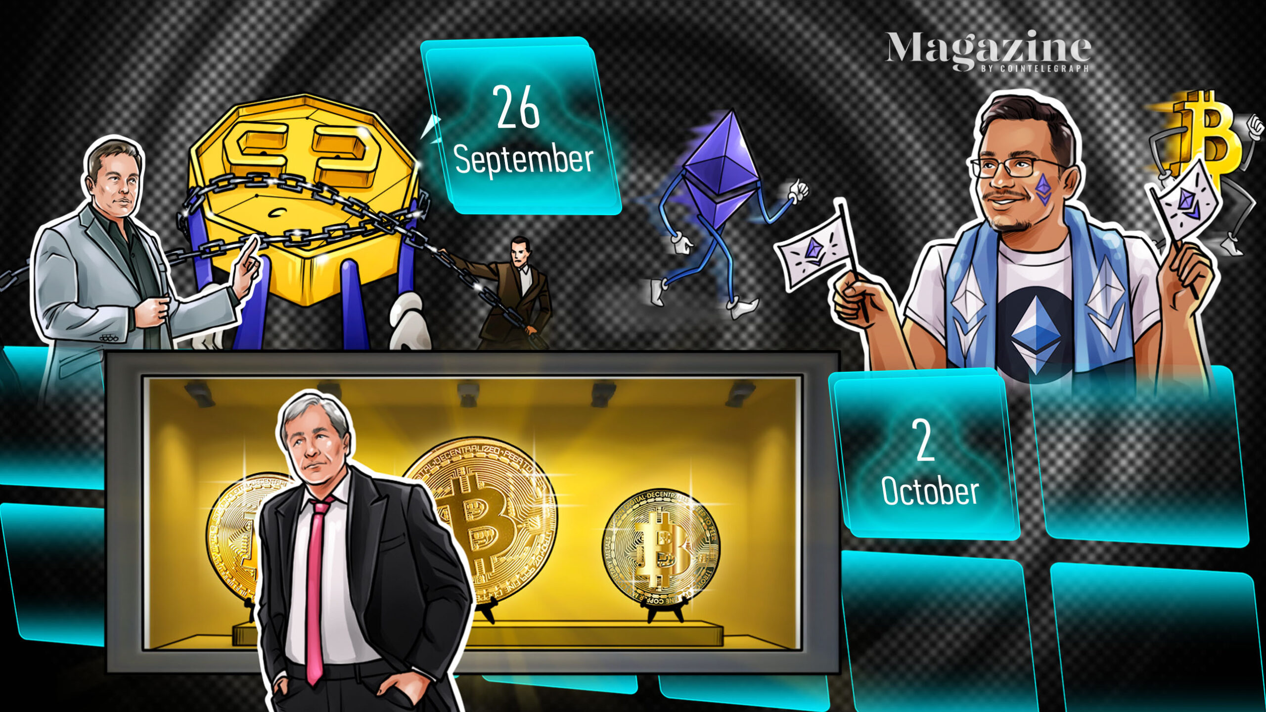 Morgan Stanley acquires more GBTC, Alibaba to halt crypto mining gear sales, and a possible scenario for $6 million BTC: Hodler’s Digest, Sept. 26