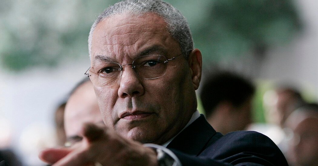 Colin Powell’s Blood Cancer Made Him Vulnerable to Covid-19