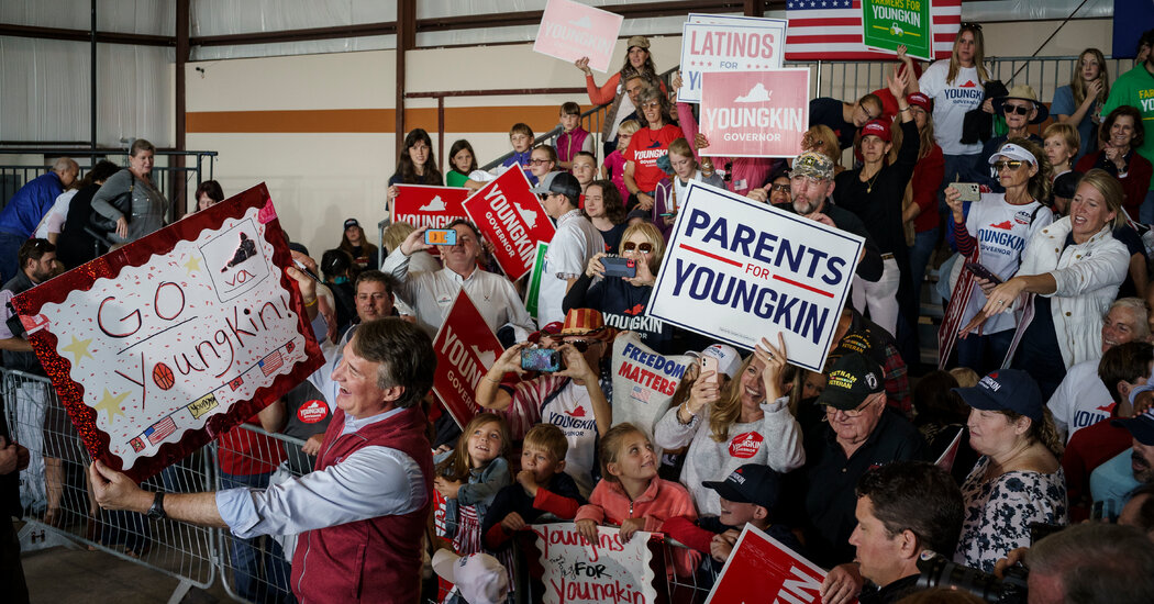 As Youngkin Tries to Finesse Trump, McAuliffe Conjures His Comeback