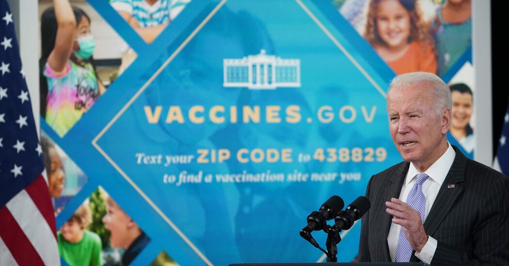 Biden Urges Parents to Get Their Younger Children Vaccinated