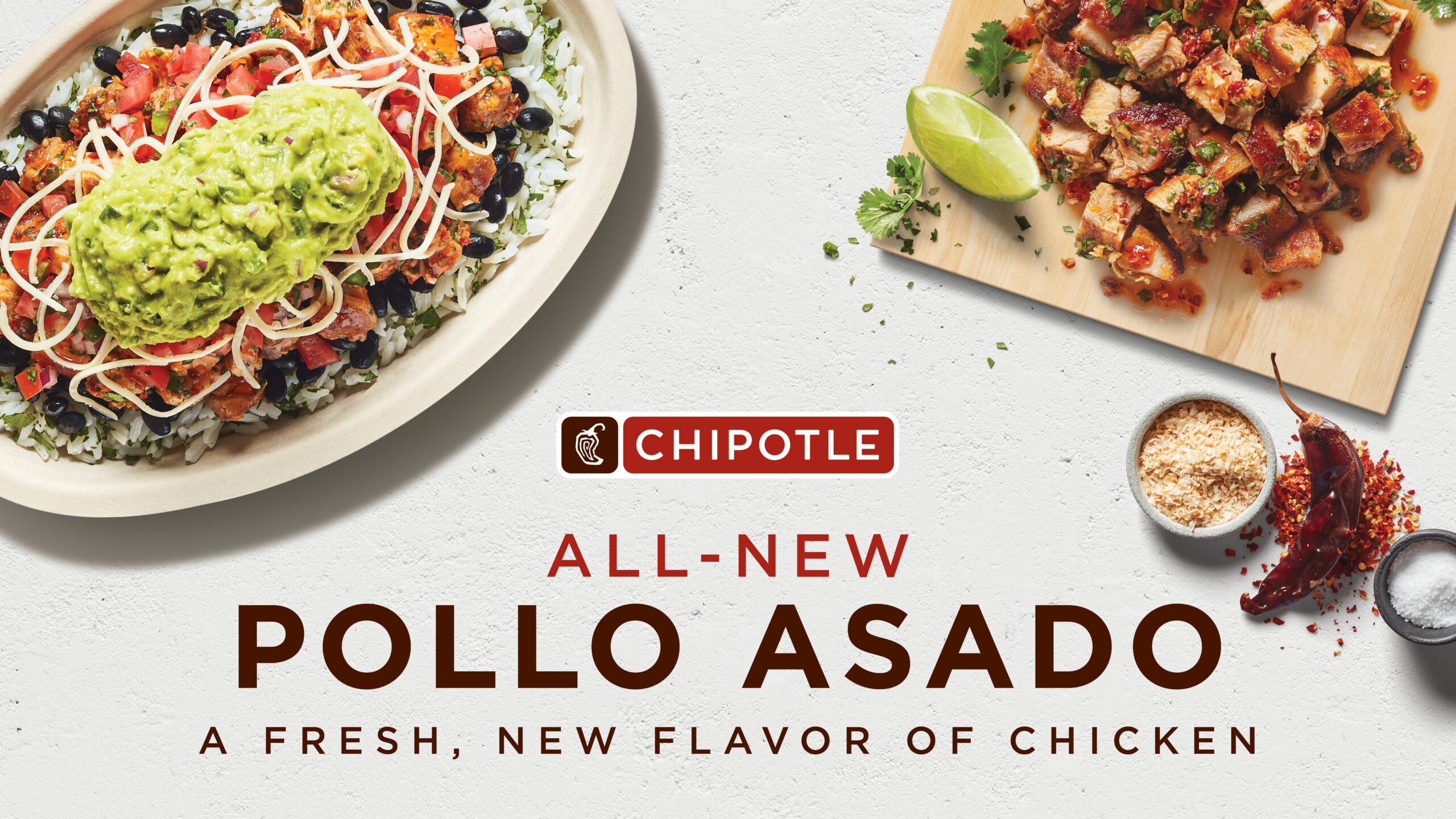 Chipotle Mexican Grill tests pollo asado in two markets