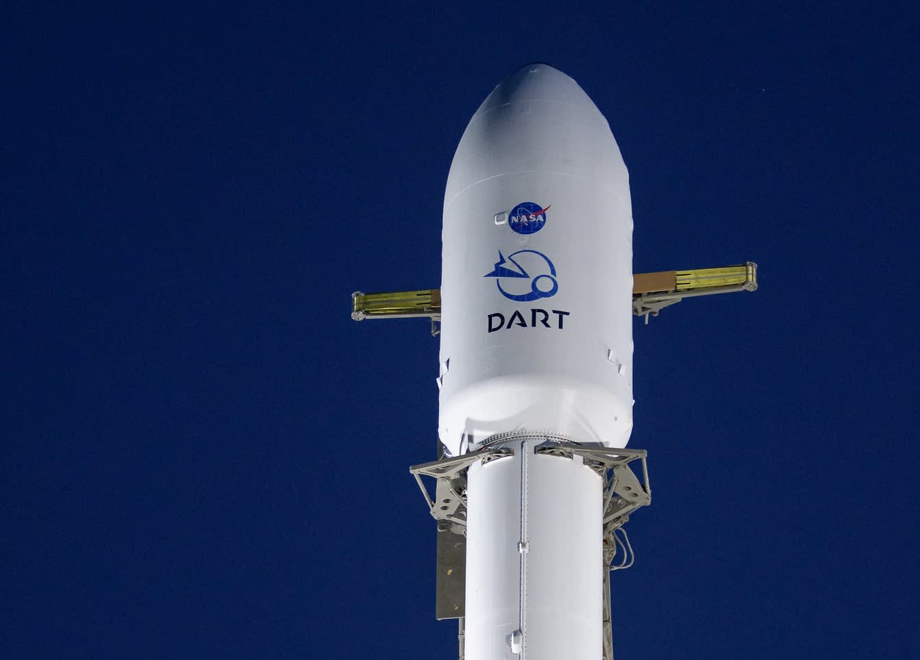 SpaceX launching NASA DART spacecraft to crash into an asteroid