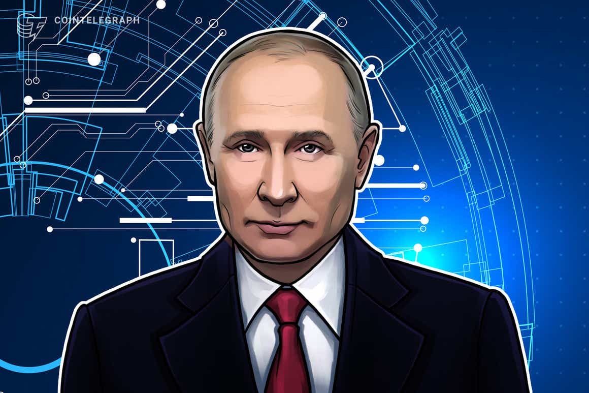 Vladimir Putin says cryptocurrencies ‘bear high risks’